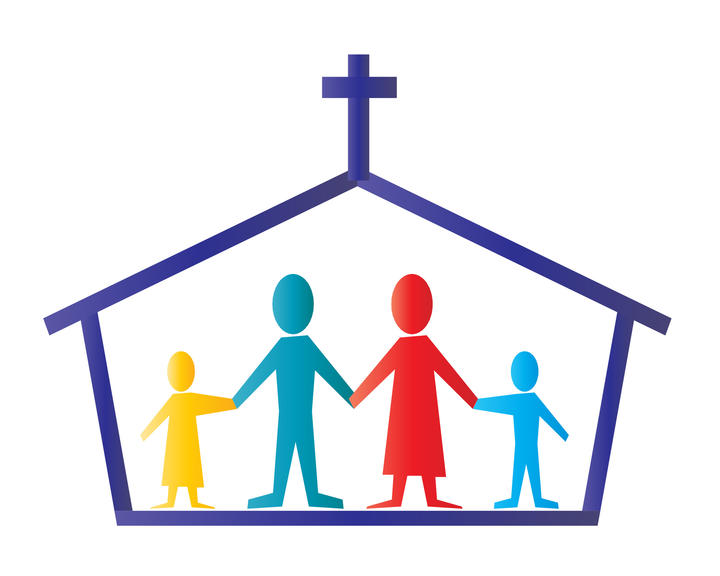 free clipart family and church - photo #7